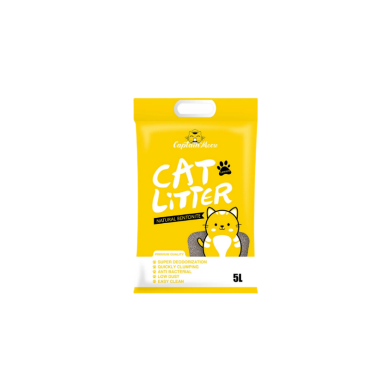 Captain Meow Clumping Cat Litter (Lemon)