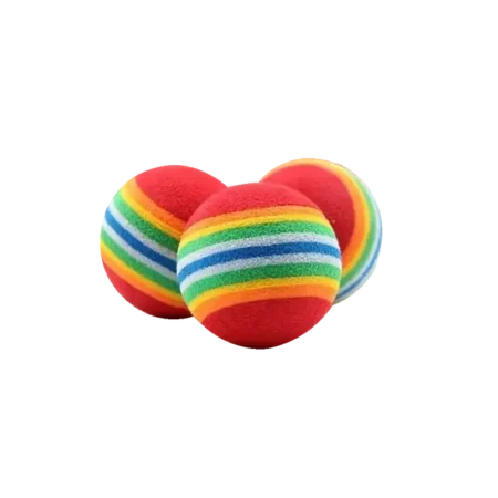 Cat Toy Ball Rainbow