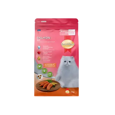 SmartHeart Adult Cat Food Salmon 3kg