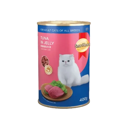 SmartHeart Adult Cat Canned Food Tuna in Jelly 400g