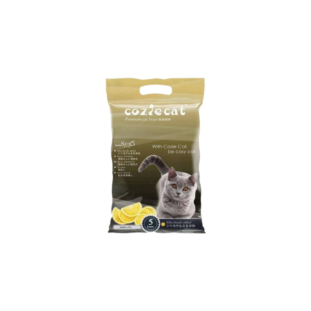 Coziecat Clumping Cat Litter 5L (Lemon)