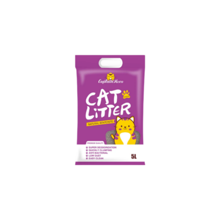 Captain Meow Clumping Cat Litter (Lavender)