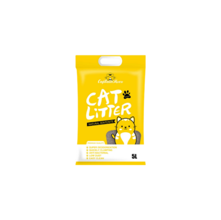 Captain Meow Clumping Cat Litter (Lemon)