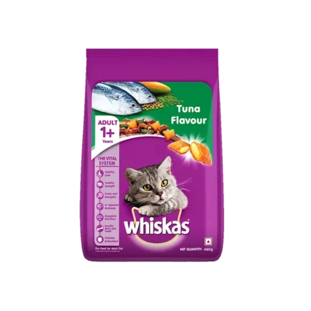 Whiskas Adult Cat Food Tuna 480g